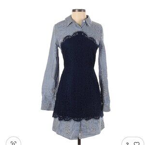 BCBG Maxazria Dark Blue Dress size 2